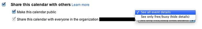 Make Google Calendar Public Make Google Calendar Public