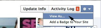 View Facebook Profile as Public View Facebook Profile as Public