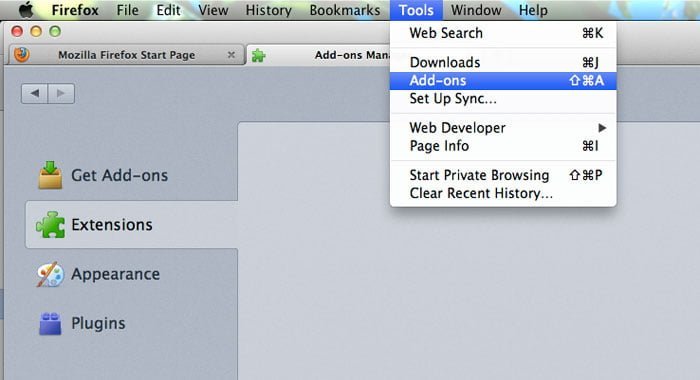 Disable Extensions Add-ons Firefox Disable Extensions Add-ons Firefox