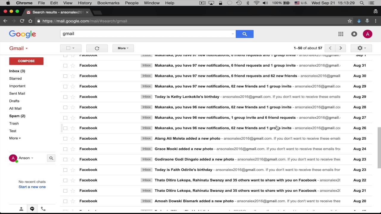 Kiwi for gmail