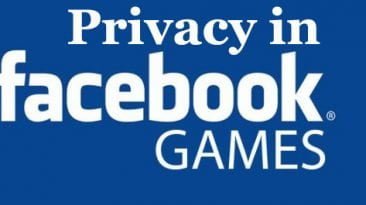 facebook games privacy