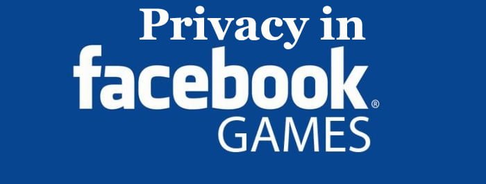 facebook games privacy