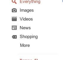 show google search tools