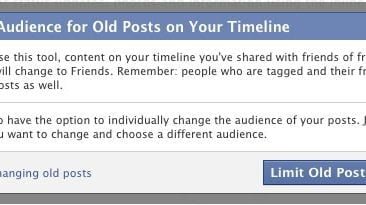 limit old posts facebook