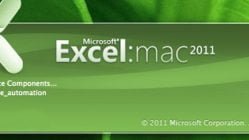 microsoft excel 2011 logo