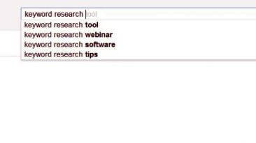 google search seo keyword research