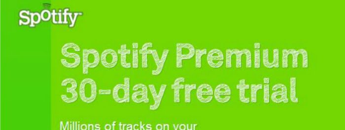 spotify premium free trial