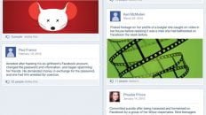 facebook criminal activity infographic