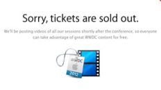 apple worldwide developer conference 2012 tickets dates