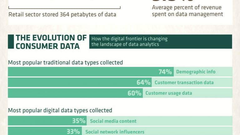 Big Data Analytics Profitability Statistics Infographic large
