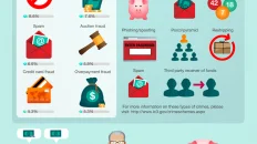 Internet Scam Statistics 2012 Infographic LARGE