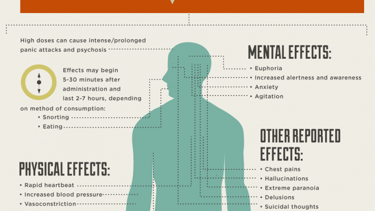 Bath Salts Drug Ingredients and Side Effects Infographic large