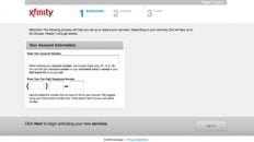 comcast internet not working self activation