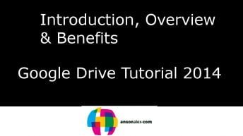 google drive introduction and ov