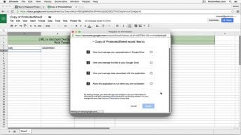 google drive password protect lo