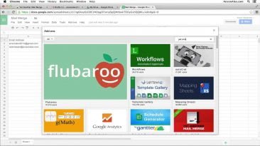 mail merge with gmail and google