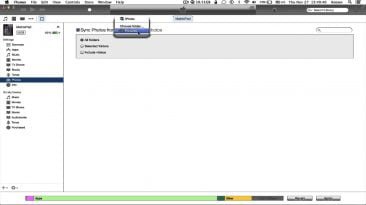 photos folder syncing has been d