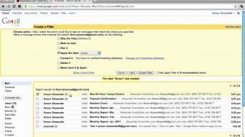 automatically label and organize