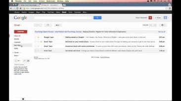gmail tutorial video series 2013