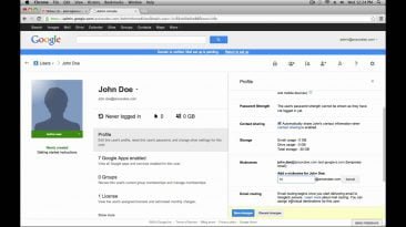 google apps user management tuto
