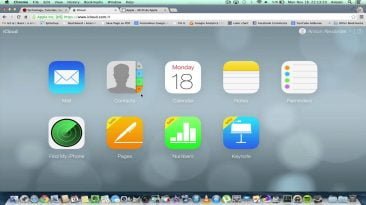 how to access icloud on mac or p