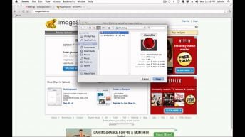 how to add an image url link in