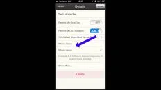 how to set a reminder based on l