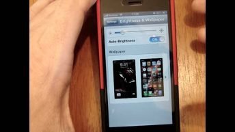 iphone 5 ios 6 auto brightness n