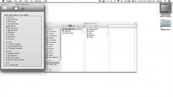 mac os x finder sidebar icons mi