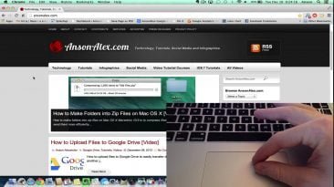 mac os x how to zoom in and out