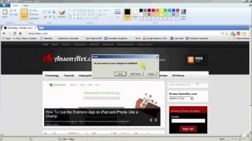screenshot image capture on pc w