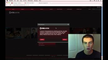 showtime anytime not working on