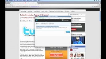 twitter tutorial 2013 mentions a