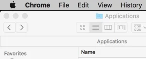 mac application name in toolbar