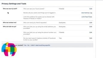 Facebook Privacy Settings Tutorial 2017