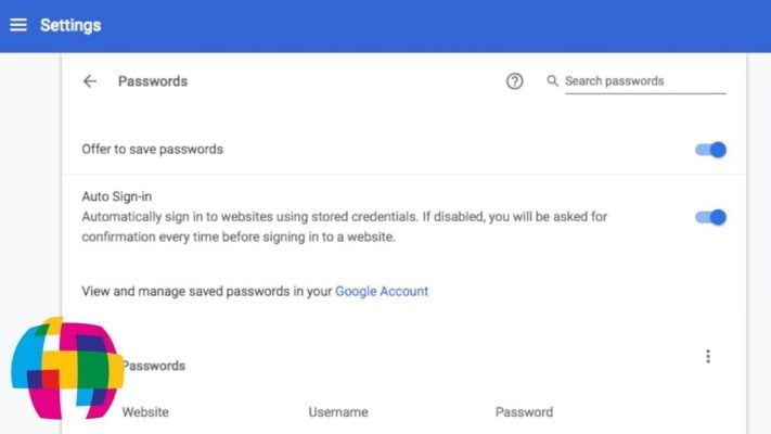 remove stored password for a website on mac chrome