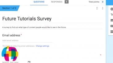Google Forms Tutorial 2018