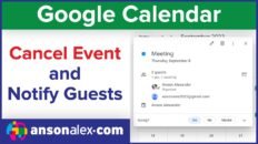 How to Cancel an Event in Google Calendar