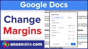 How to Change Margins in Google Docs