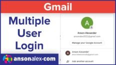 How to Login to a Different Gmail Account