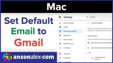 How to Make Gmail the Default Email on Mac