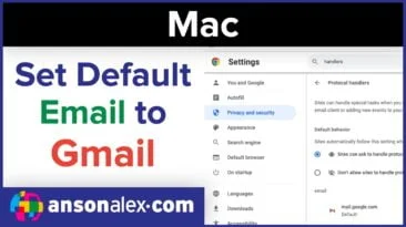 How to Make Gmail the Default Email on Mac