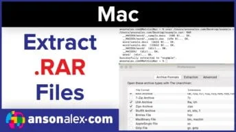 How to Open RAR Files on Mac