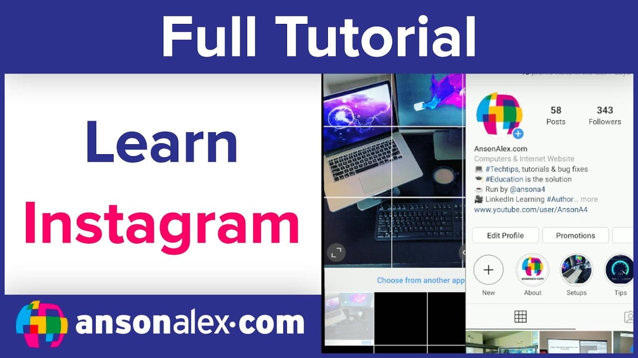 Instagram Tutorial For Beginners Ansonalex Com