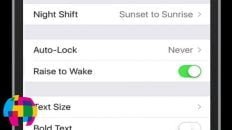 iOS 10 Turn Off & Raise to Wake