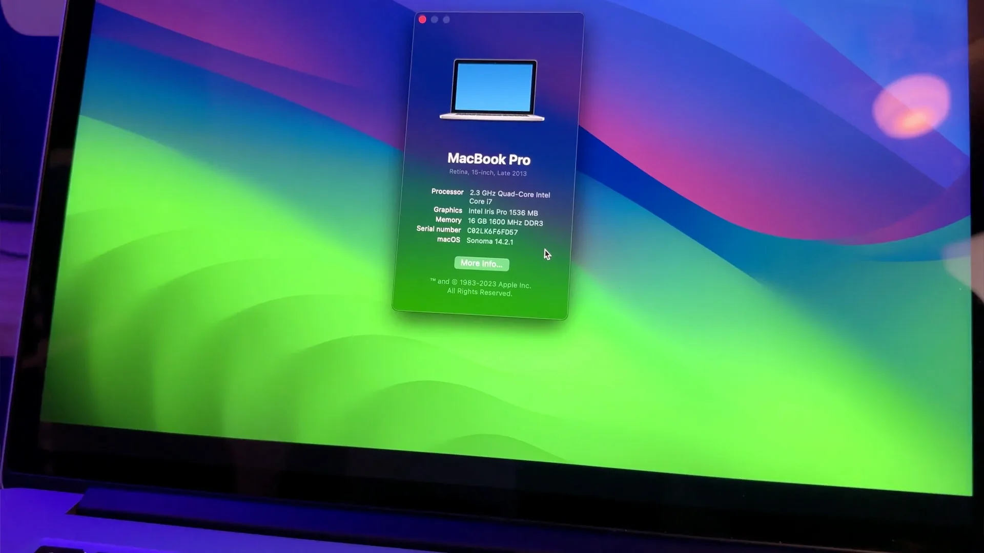 Older Intel Mac running a newer unsupported macOS version as a secondary or testing computer