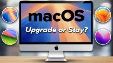 macOS upgrade guide comparing Monterey, Ventura, Sonoma, Sequoia, and Tahoe