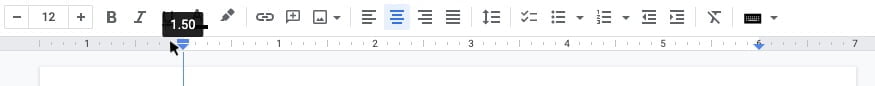 Editing Margins Google Docs Ruler